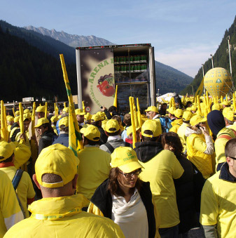 Battaglia di Natale in ‘giallo’ per il Made in Italy. Il 4 dicembre al Brennero