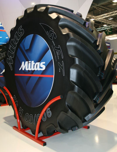 Mitas commercializza i pneumatici Super Flexion Tyre (SFT) in Europa