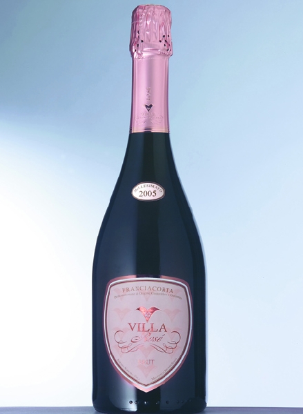 Rosè Brut Millesimato 2005 per Villa Franciacorta