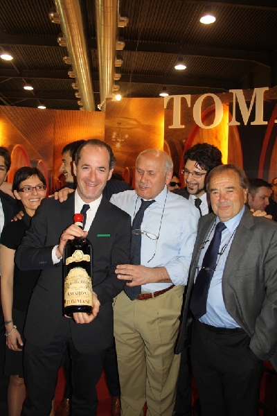 Un calice di Amarone per Luca Zaia