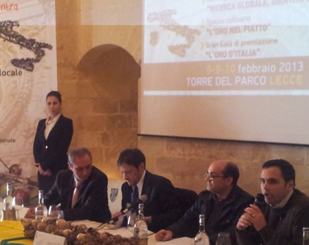 Presentata Extravergine@Lecce2013.it. Eventi e degustazioni in programma