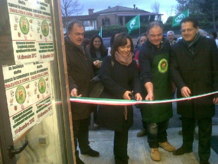 A Siena la spesa in campagna si fa in città