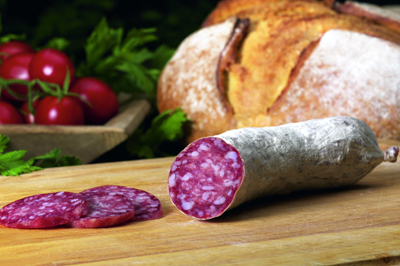 Spuntivo estivo con il Salame cacciatore Dop