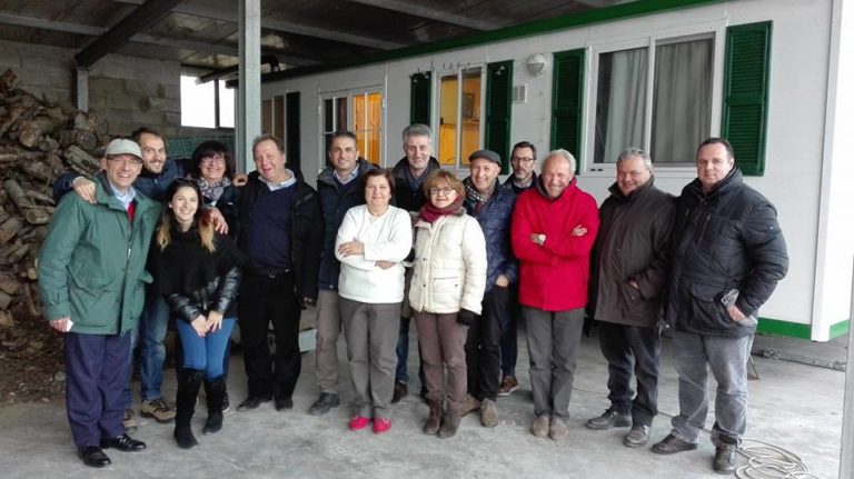 Voglia di rinascita dopo il sisma. Casette Cia Alessandria per gli agricoltori di Norcia