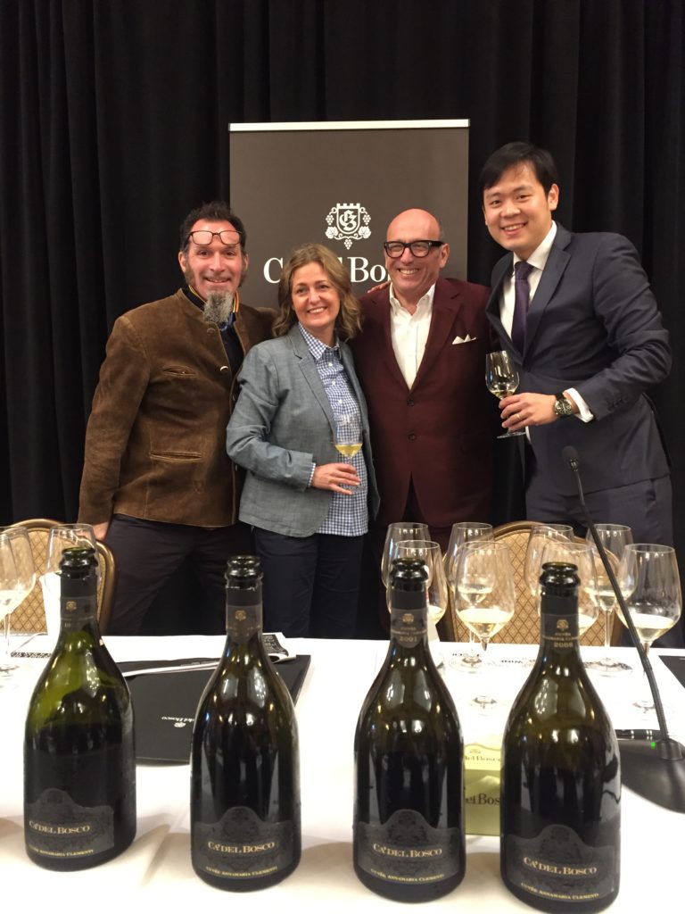 Ca’ del Bosco incanta la California. Verticale con otto annate di Franciacorta Cuvée