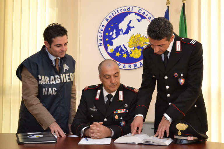 Sequestrate 358mila uova destinate al commercio. Operazione Nac Parma