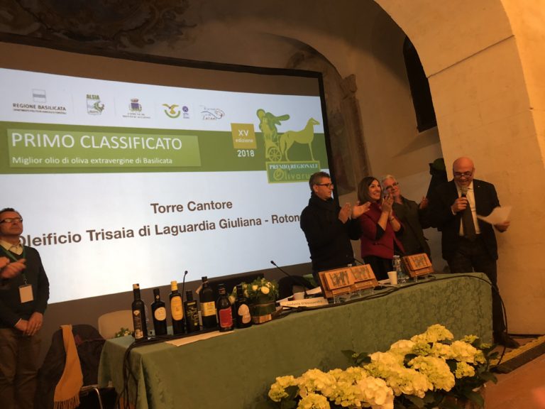 In concorso. Premio Olivarum ai migliori oli evo della basilicata