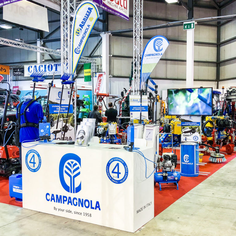 Agriumbria positiva per Campagnola. successo per attrezzature professionali e macchinari Arrizza