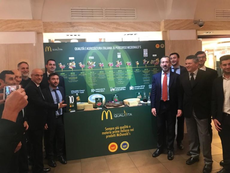 Panini Dop e Igp anche nel 2019. Qualivita e McDonald’s 10 anni di collaborazione per valorizzare il Made in Italy