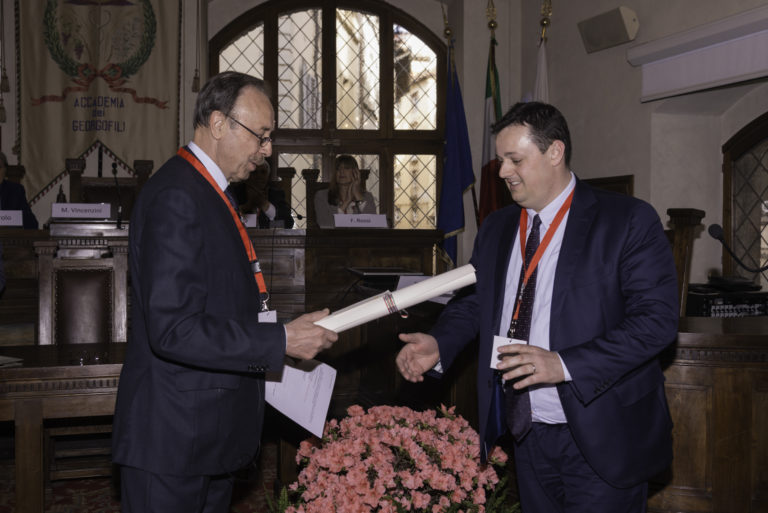 ANBI. Il presidente Francesco Vincenzi nominato Accedemico dei Georgofili