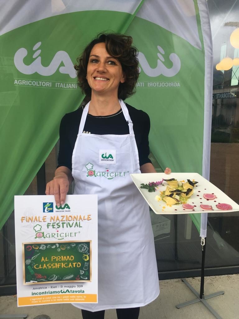 Il Veneto con Patrizia Zambon vince ad Amatrice la finale dell’Agrichef Festival della Cia