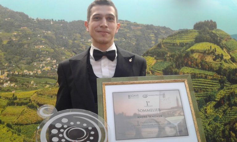 André Senoner è il Miglior Sommelier del Soave 2019