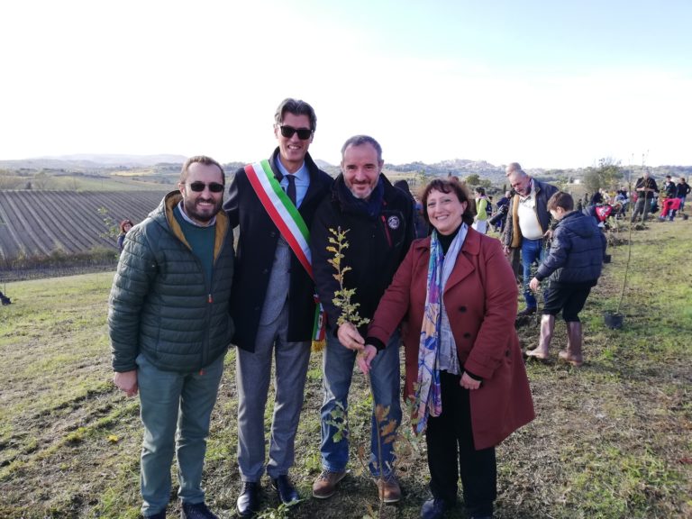 Verde pubblico. Il Vino Nobile di Montepulciano regala un parco alla comunità