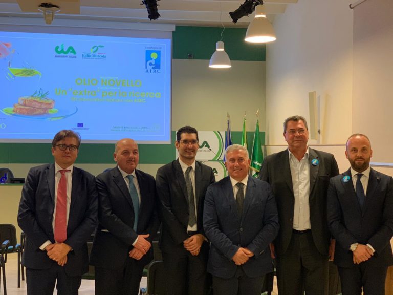 Un ‘extra’ per la ricerca. Olio e solidarietà: Cia e Italia Olivicola al fianco di Fondazione AIRC