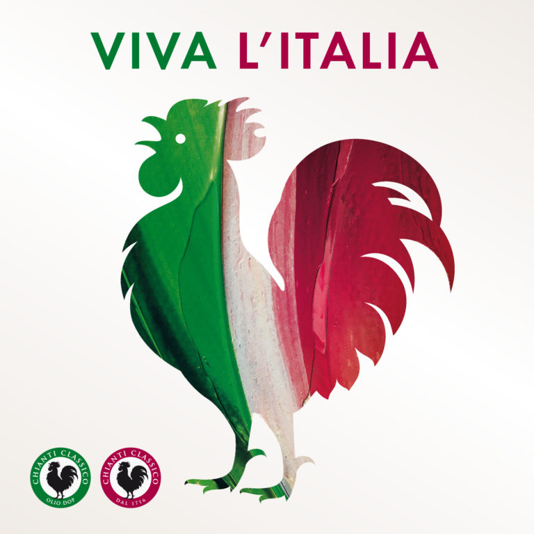 Bentornati ristoranti. Con Viva l’Italia, il Gallo Nero si dipinge con il tricolore italiano