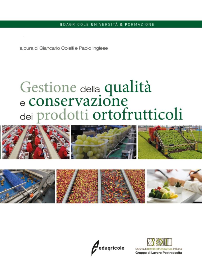 Gestione della qualità e conservazione dei prodotti ortofrutticoli