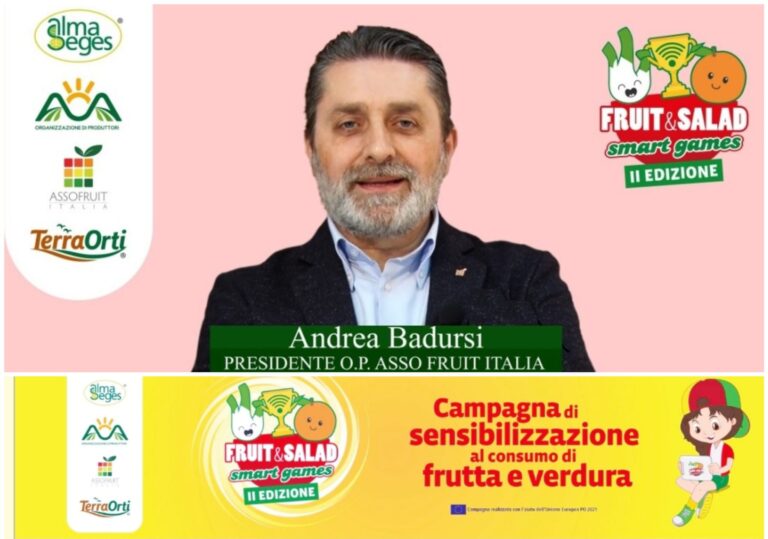 Andrea Badursi a ‘Fruit and Salad Smart Games’ parla della fragola