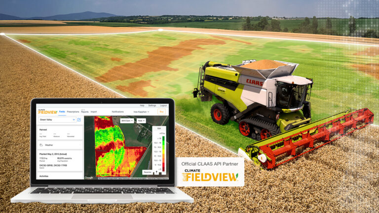 Climate FieldView e CLAAS TELEMATICS insieme per offrire una soluzione per gestire facilmente i dati e semplificare il lavoro delle aziende agricole