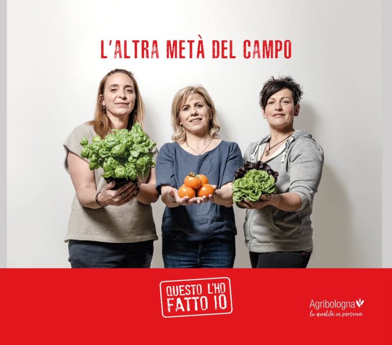 ‘L’altra metà del campo’ è al femminile, la nuova campagna di comunicazione di Agribologna