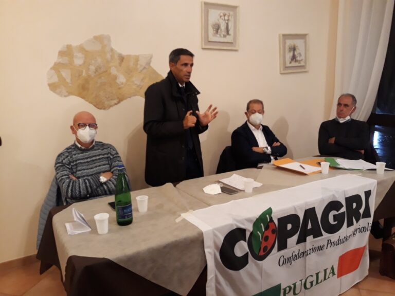 Prezzo latte. Copagri Puglia: allevatori a confronto con l’assessore all’agricoltura Pentassuglia