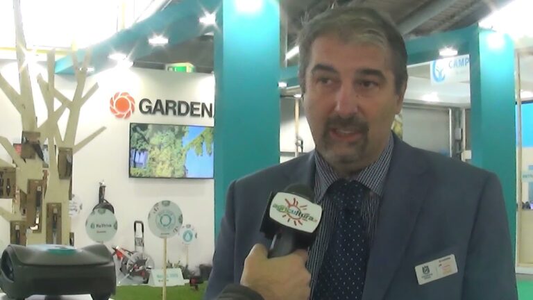 Gardena, nuova tecnologia per il robot rasaerba intelligente presentato ad Eima. Si programma con una App