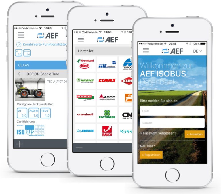 AEF: nuova App per verificare le compatibilità ISOBUS