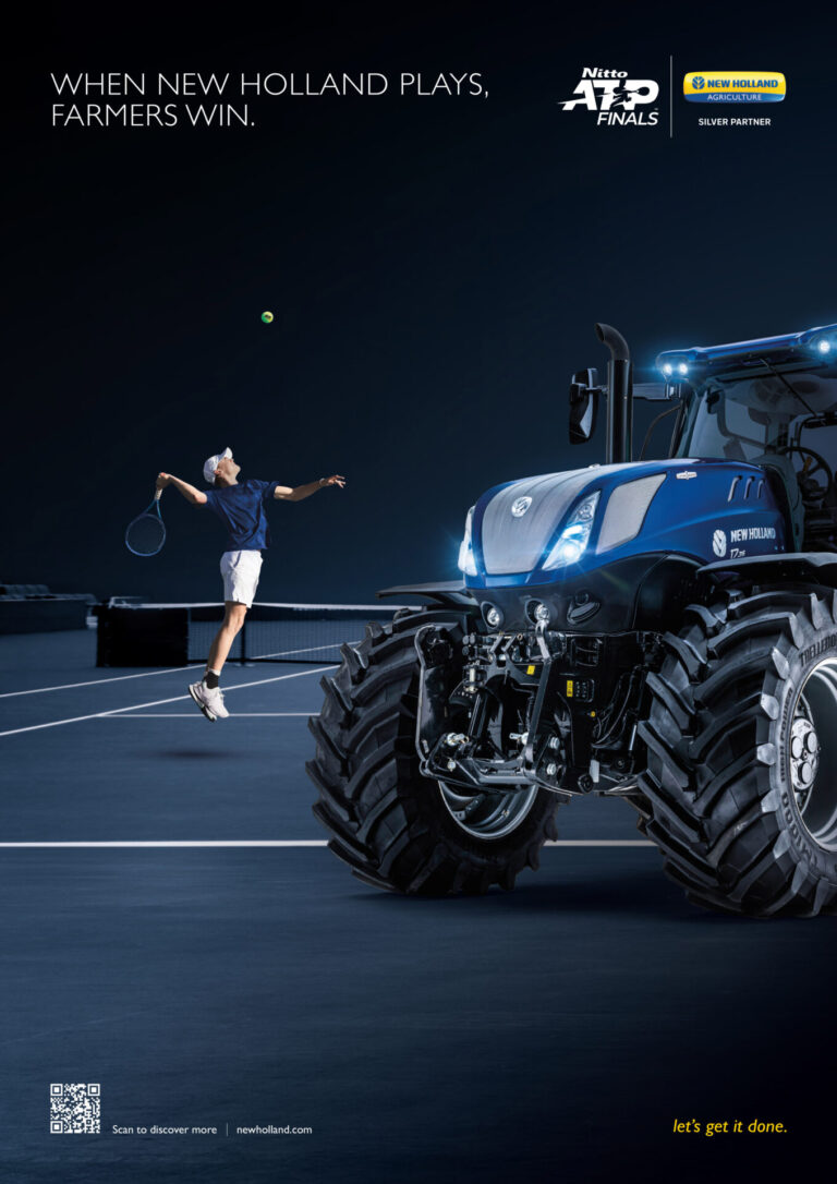 New Holland è partner delle Nitto ATP Finals di tennis