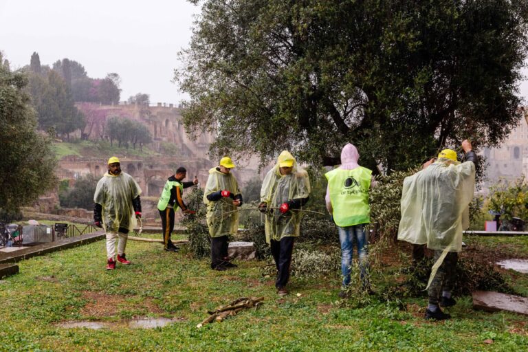 Accoglienza e inclusione sociale tra gli olivi del Parco archeologico del Colosseo