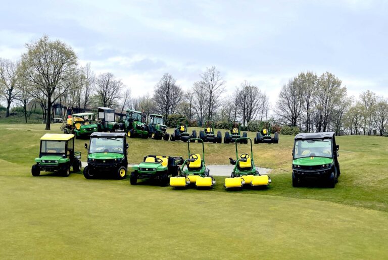 Meccanizzazione. Si rafforza la partnership fra John Deere e Arzaga Golf per la manutenzione dei campi