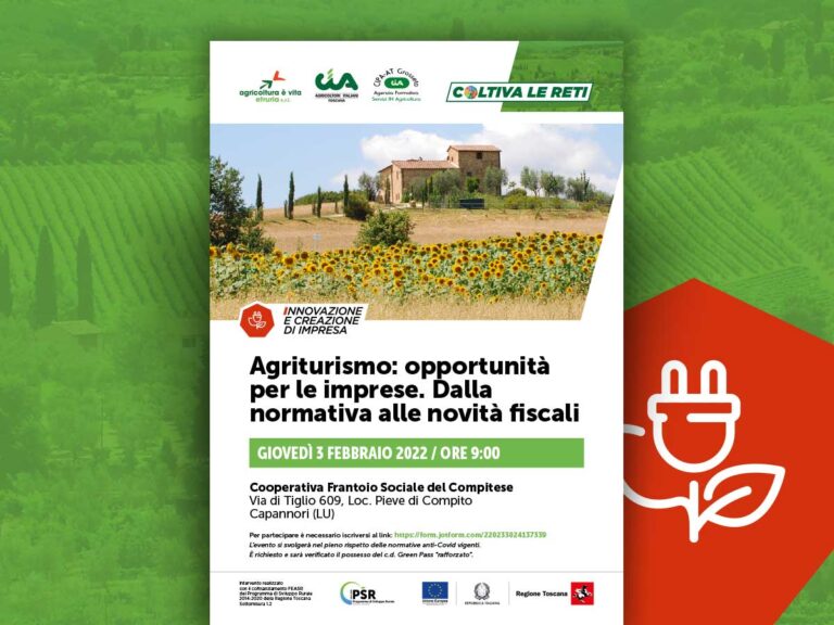 Agriturismo: opportunità per le imprese. Dalla normativa alle novità fiscali