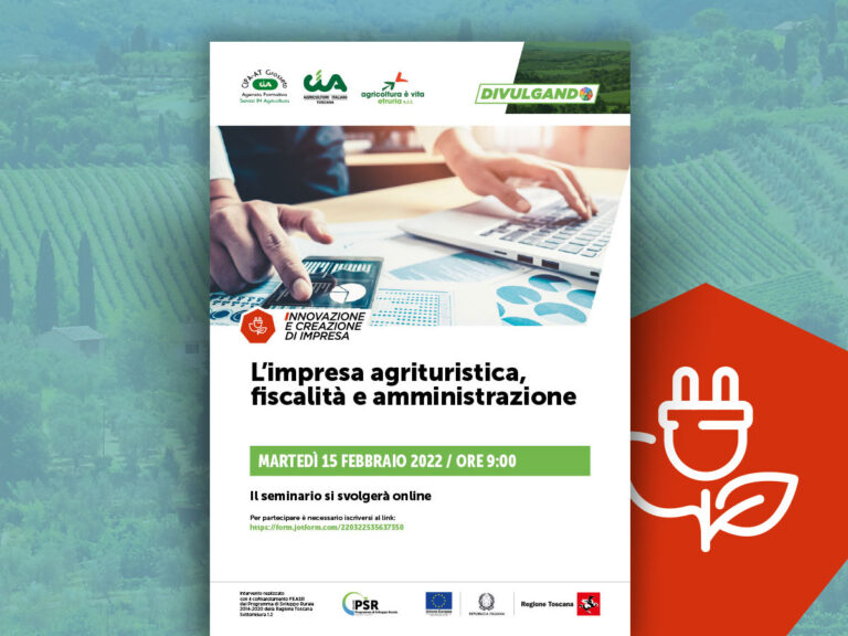 Focus fiscalità per l’agriturismo. Cia Toscana: settore fondamentale per la Maremma e per l’economia regionale