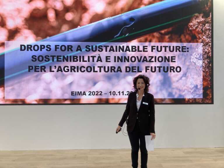 Innovazione Irritec ad Eima 2022. Giuffrè: Micro-irrigazione ed agricoltura di precisione per salvare i raccolti