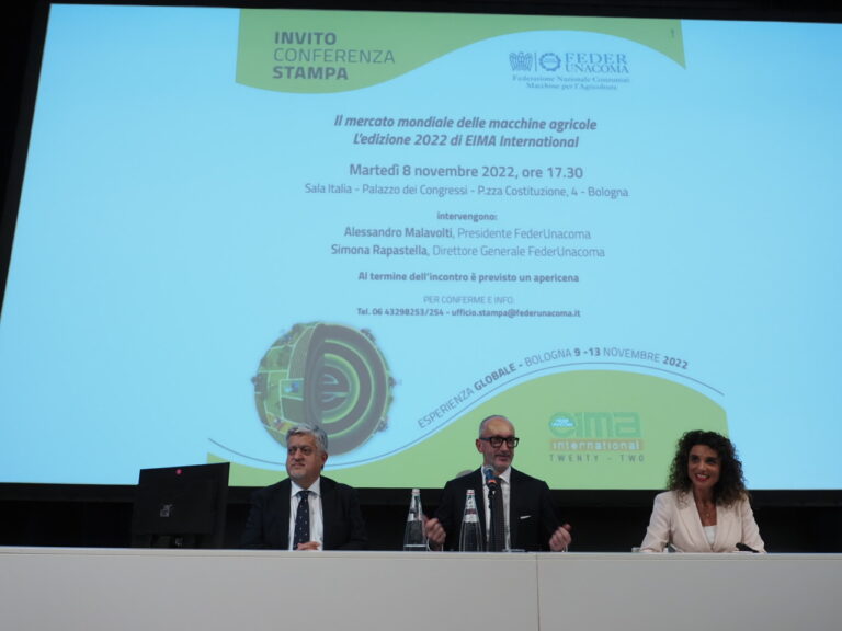 Eima 2022 al via un evento globale. Presenti 1.500 case costruttrici da 40 Paesi, in 128 mila metri quadri