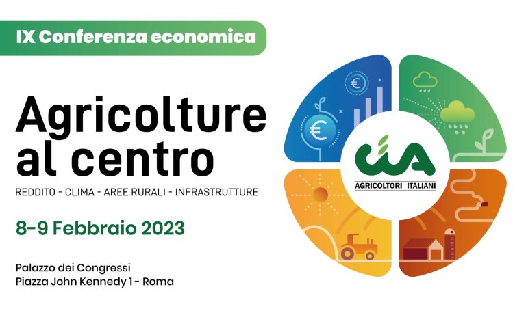 Agricolture al centro: l’8 e 9 febbraio la nona Conferenza economica di Cia Agricoltori Italiani