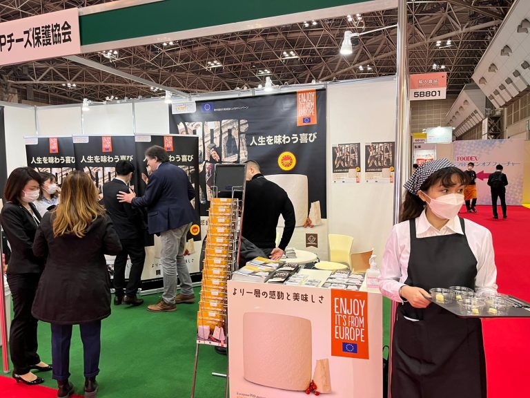 Foodex Japan. Il Pecorino Romano alla conquista dei nuovi mercati dopo il boom dell’ultimo anno, +52% di valore in export