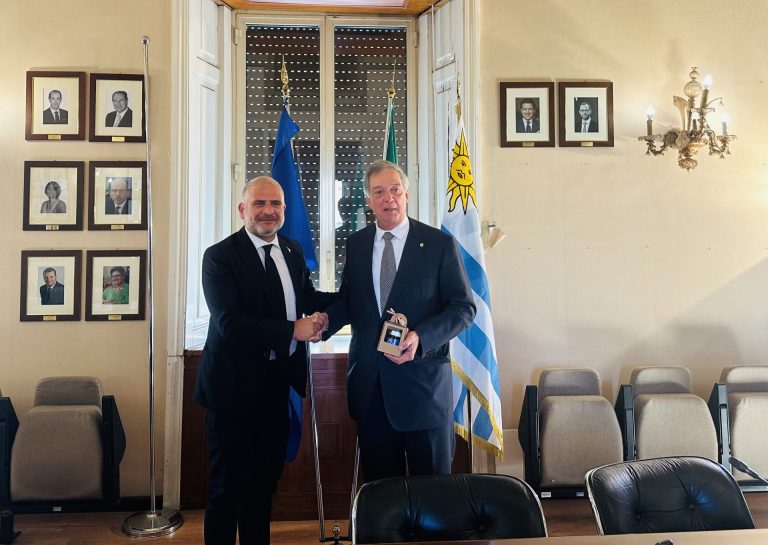 Asse Italia-Uruguay: Il sottosegretario D’Eramo riceve ministro Agricoltura Uruguay Fernando Mattos