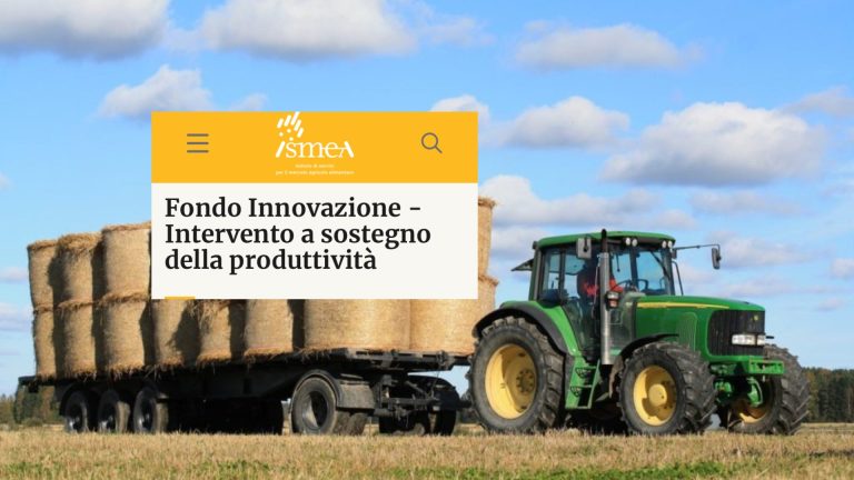 Fondo Innovazione boom di richieste e risorse esaurite. Ismea: 1.883 domande convalidate (per 75 milioni di euro più riserva), portale chiuso in poche ore