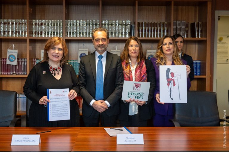 Donne del Vino e Polizia di Stato siglano un protocollo di intesa per combattere la violenza sulle donne