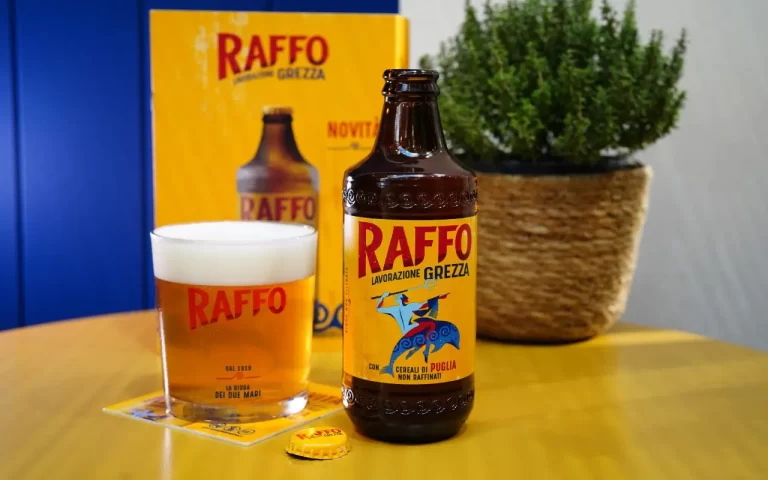 Birra Peroni presenta Raffo Lavorazione Grezza e porta la Puglia in tutta Italia