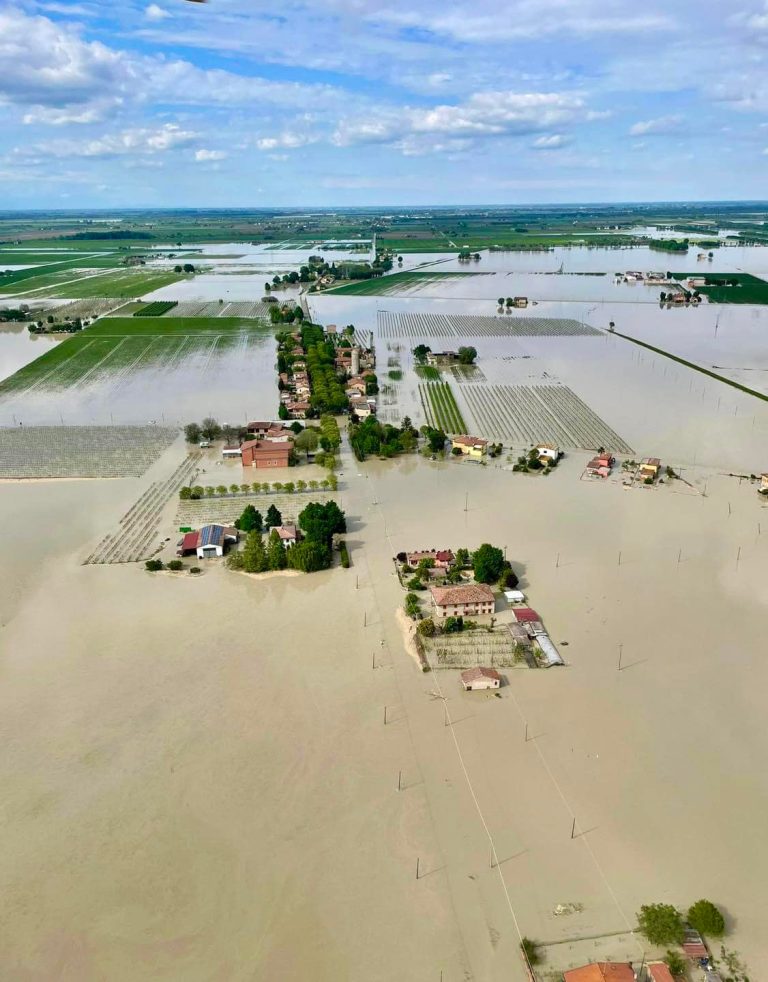 La IV Gamma è a rischio alluvione. Le bombe d’acqua di questi giorni compromettono i raccolti