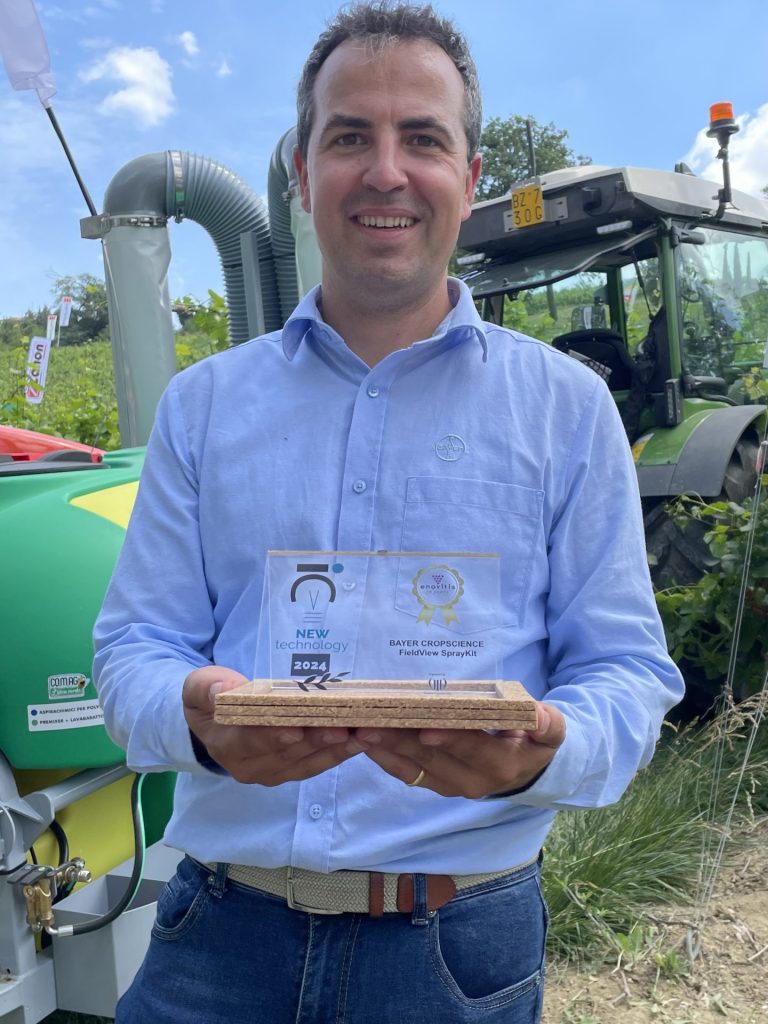 FieldView Spray Kit di Bayer premiato a Enovitis in Campo