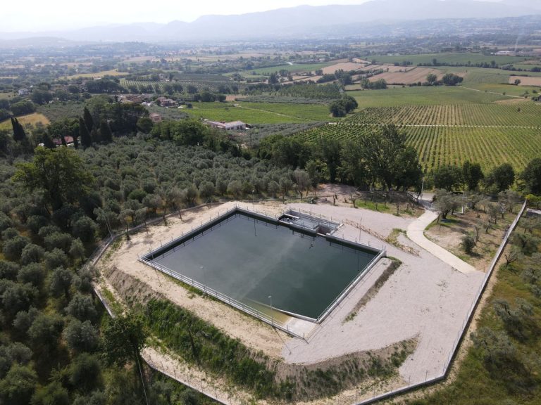 In Umbria un nuovo modello di raccolta acque. Inaugurato nel ternano un invaso per l’agricoltura