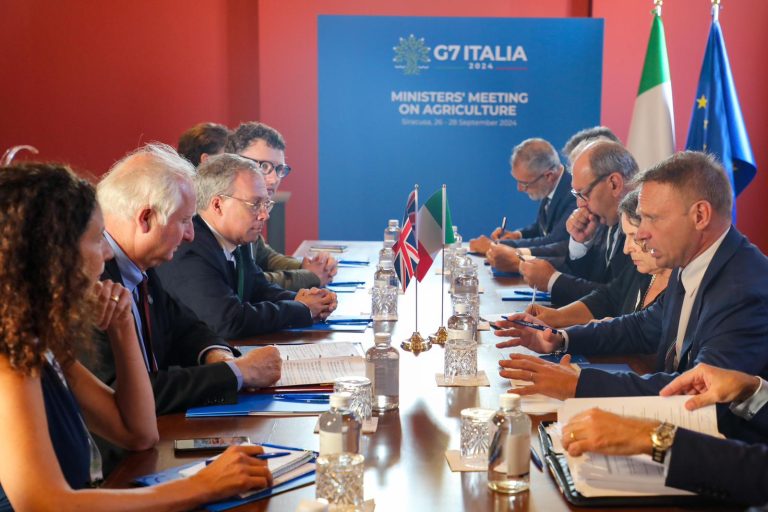 G7 Agricoltura. Bilaterale Regno Unito: collaborazione per superare aggravi burocratici da Brexit