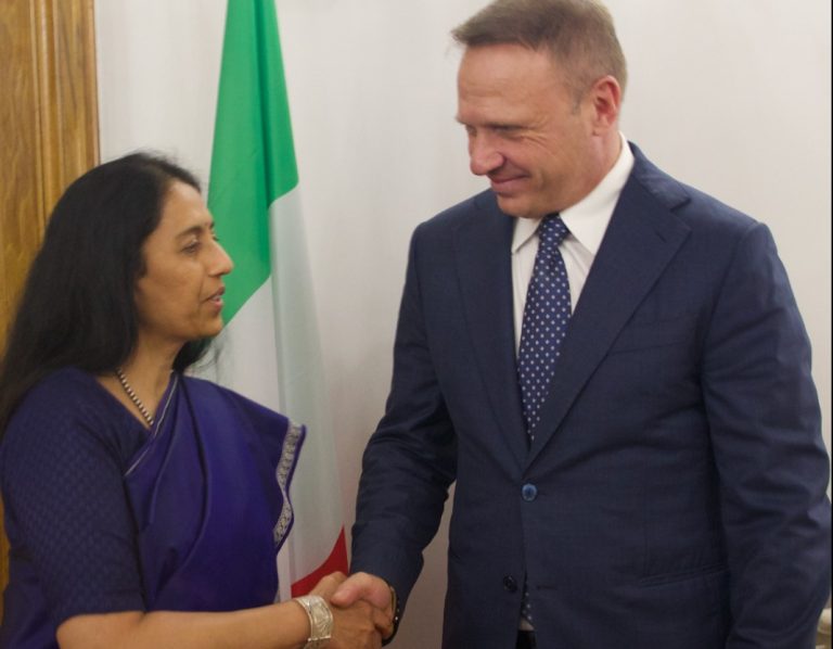 Il Ministro Lollobrigida incontra l’Ambasciatrice dell’India Vani Rao