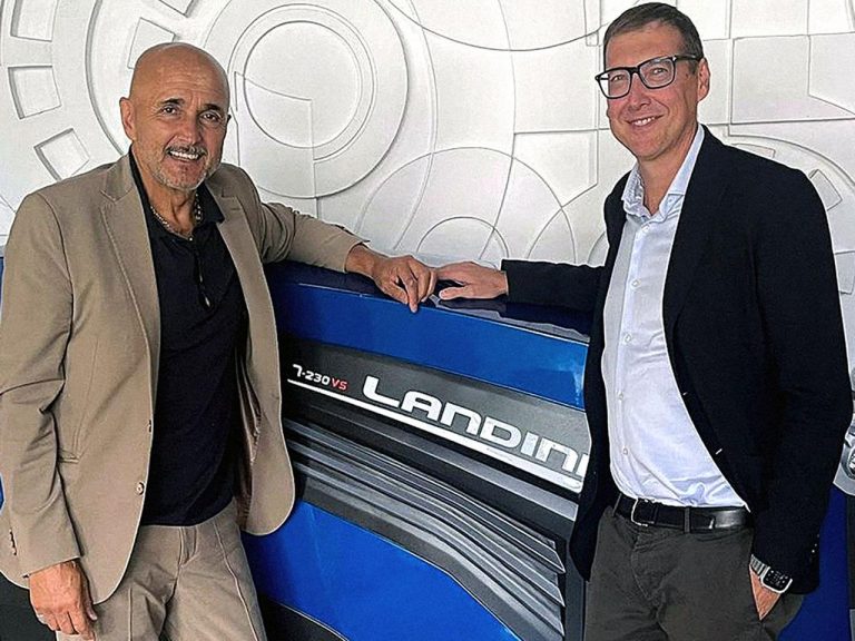 Il ct azzurro Luciano Spalletti sceglie il trattore Landini. Valori Made In Italy condivisi