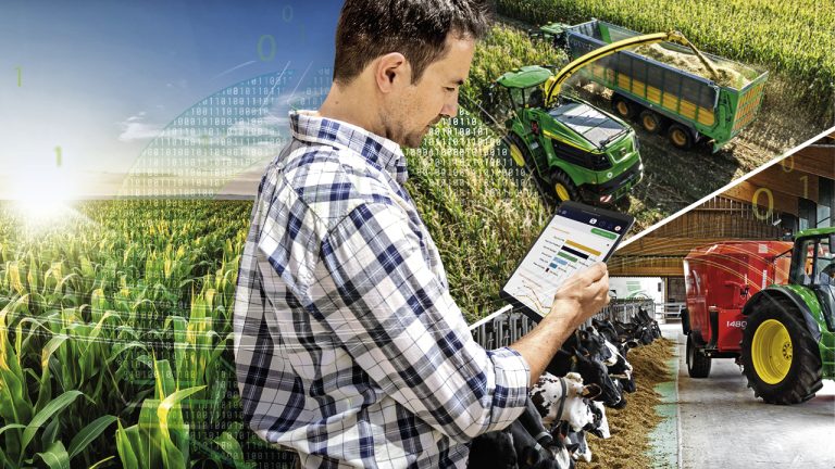 John Deere e Dinamica Generale insieme per l’alimentazione di precisione nelle stalle