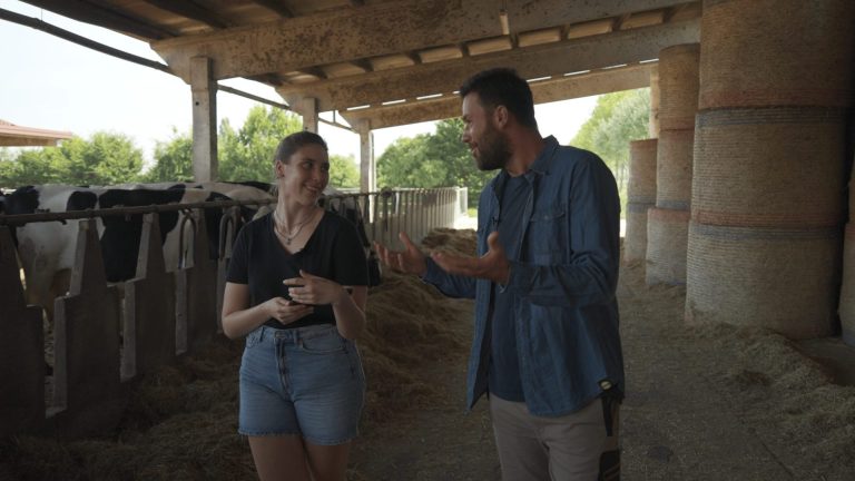 L’innovazione tecnologia al servizio della filiera del Grana Padano. Camilla racconta il suo lavoro tra caseificio e allevamento