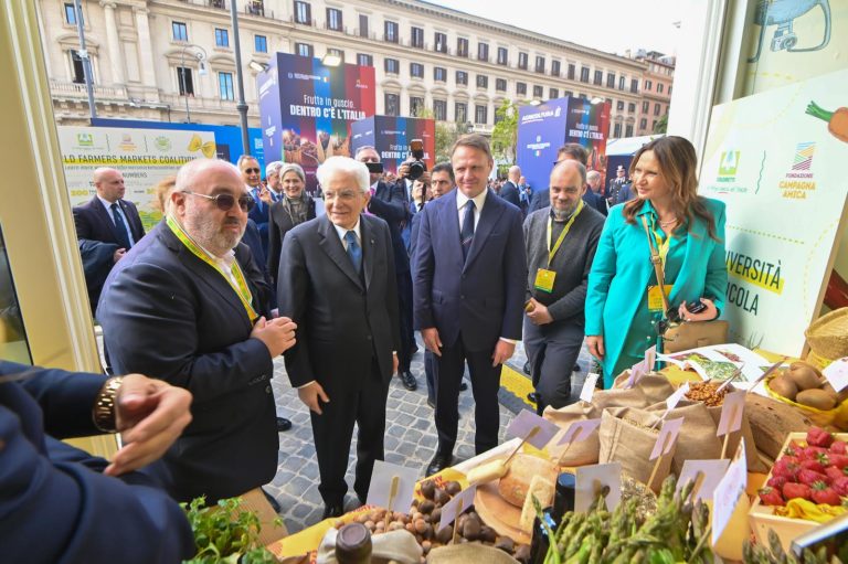 Mattarella ad Agricoltura E’: cesto di eccellenze italiane da Coldiretti