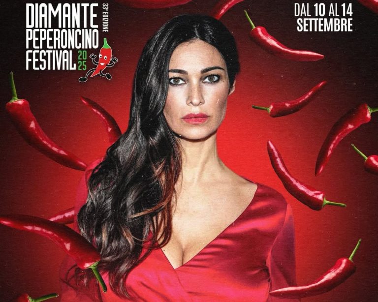 Peperoncino Festival di Diamante, dal 10 al 14 settembre, con madrina Manuela Arcuri