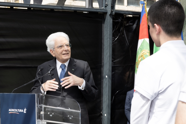 Mattarella: Agricoltura resta nevralgica e garantita in Europa, con Italia protagonista